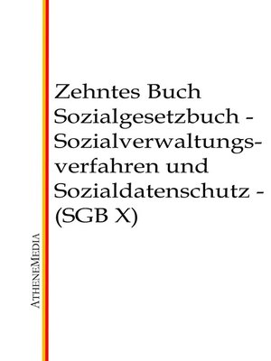 cover image of Sozialgesetzbuch--Zehntes Buch